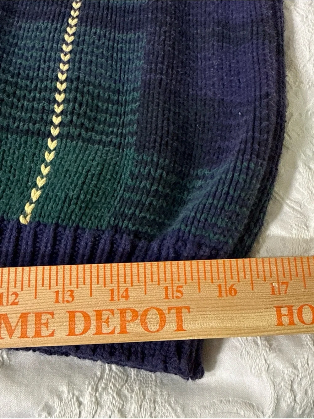 Vintage 9Os Multicolor Plaid Pattern Preswick & Moore 100% Cotton XL Sweater